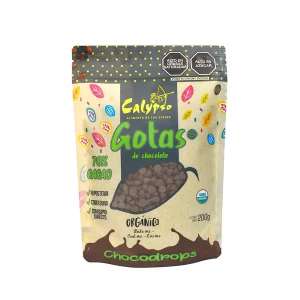 Gotas Chocolate 70% 200gr Bolsa Calypso