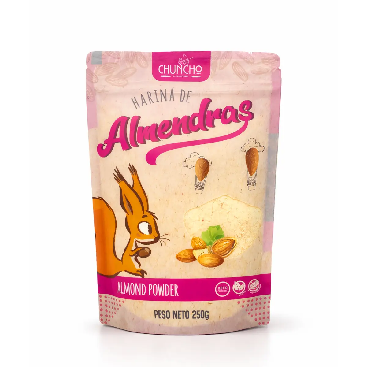 Harina de Almendra 250gr Chuncho