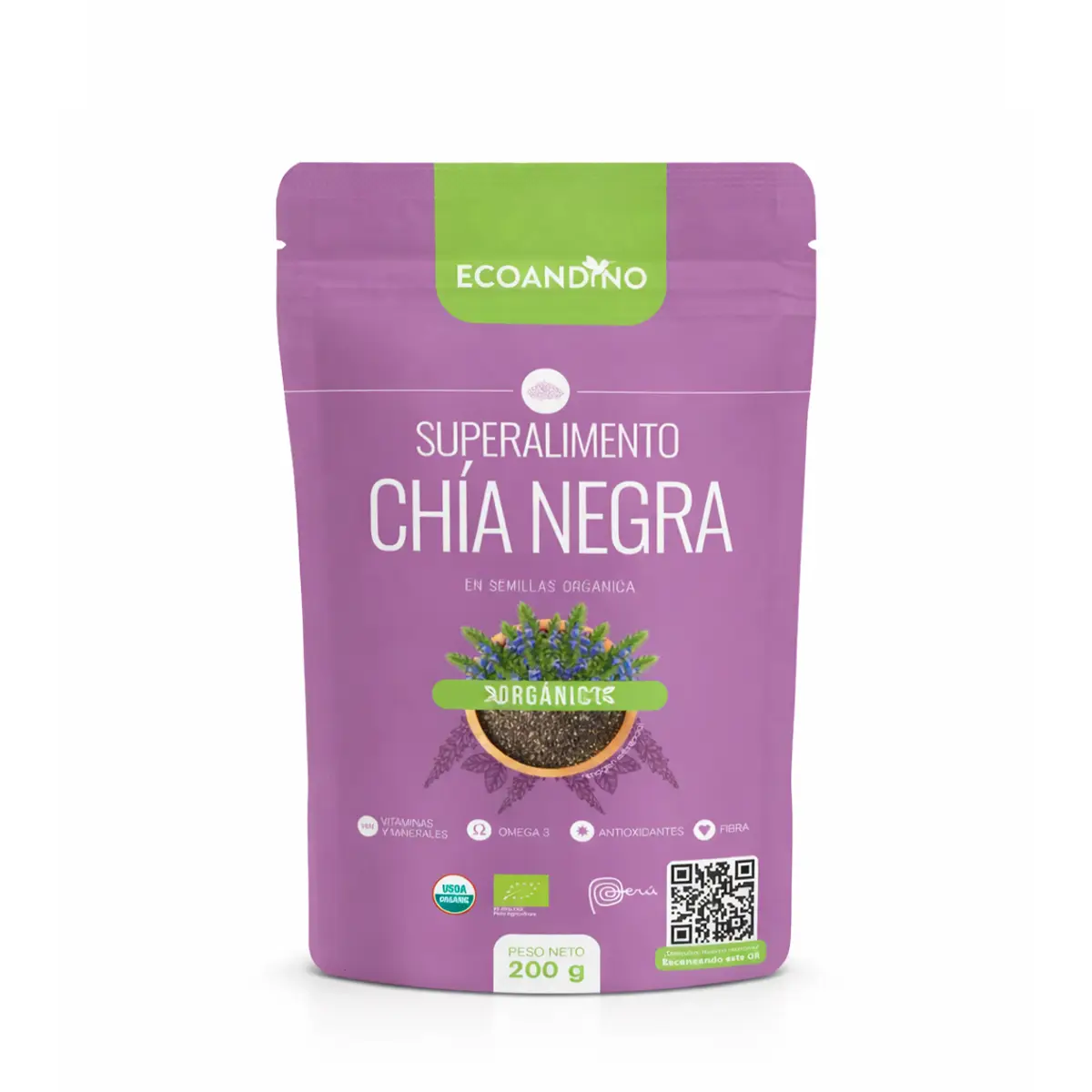 Semillas de Chia 200gr Ecoandino