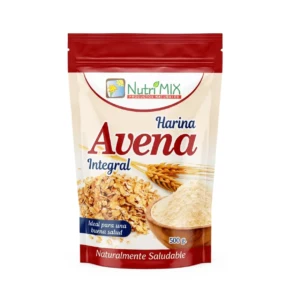 Harina Integral de Avena 500gr NutriMix