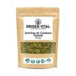 Semillas de Calabaza Tostada 250gr Origen