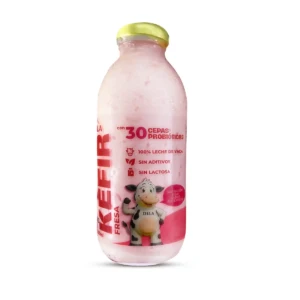 Kefir de Leche C/Fresa 500ml Dela - Imagen 1