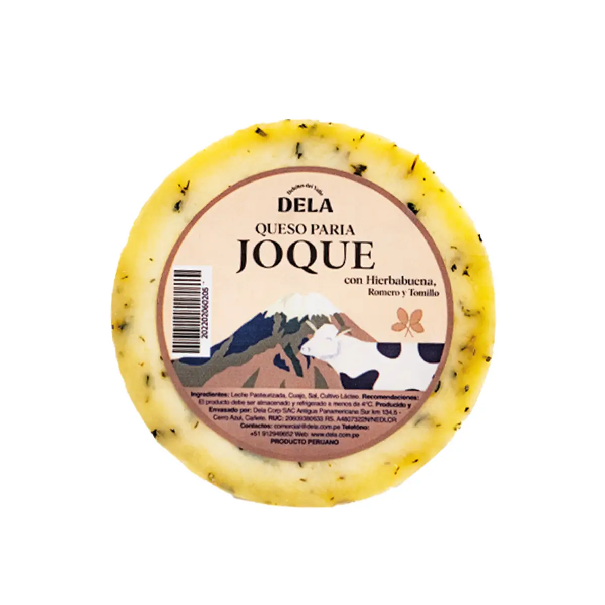 Queso Paria Joque 300gr Dela