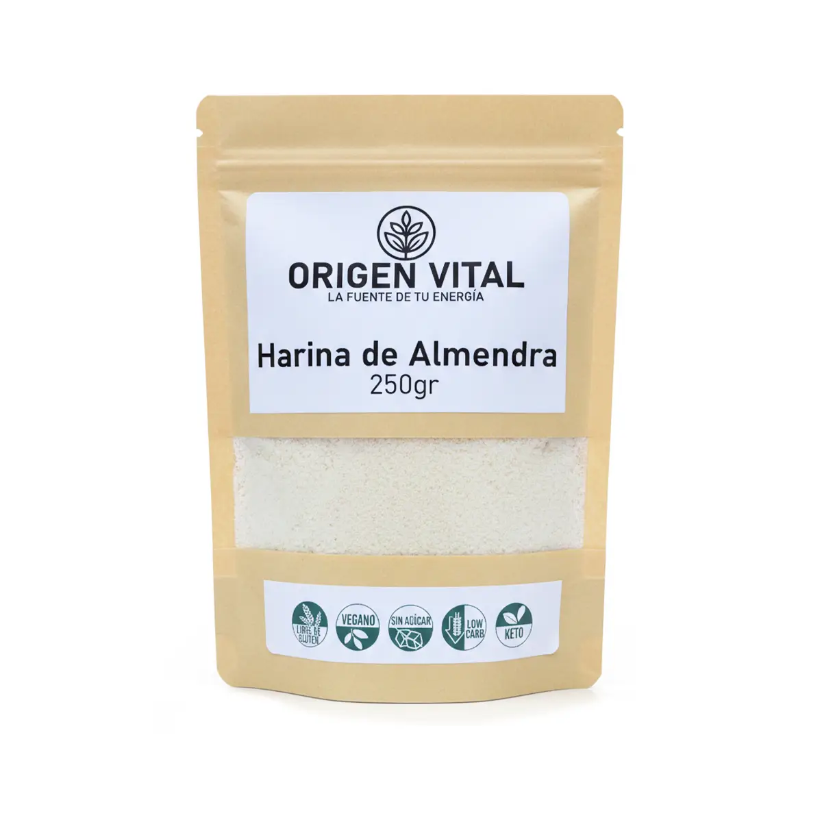 Harina de Almendra 250gr Origen