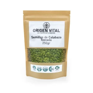 Semillas de Calabaza Tostada 250gr Origen