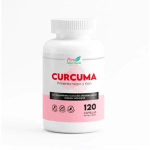 Capsulas de Curcuma 120caps PeruNutrition - Imagen 1