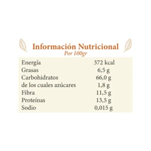 Hojuelas de Kiwicha 250gr Cultivo - Imagen 4