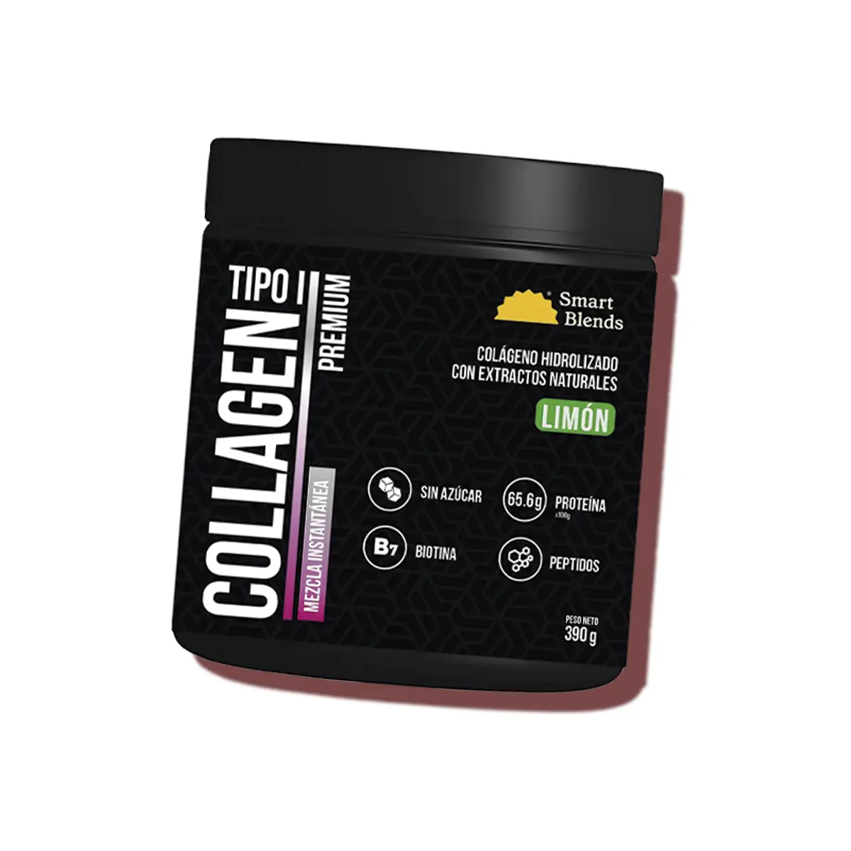 Colageno Premium Tipo 1 Limon 390gr Smartblends