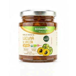Mermelada de Lucuma & Yacon 240gr Ecoandino