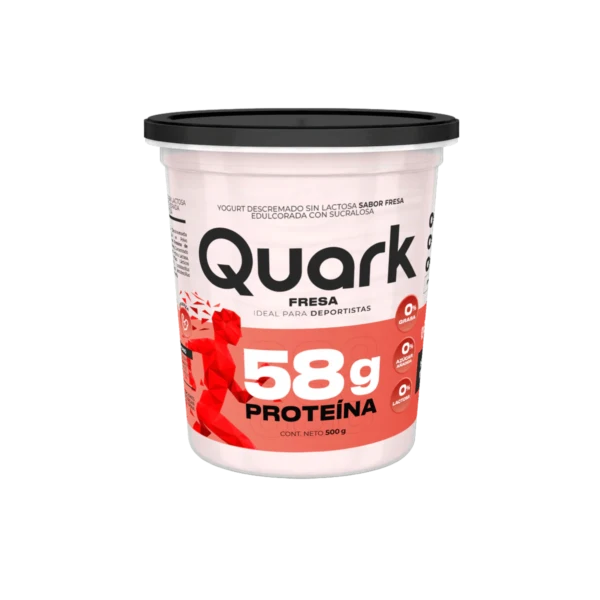 MOCKUP_500G-QUARK-FRESA-CENTRO yogurt griego quark