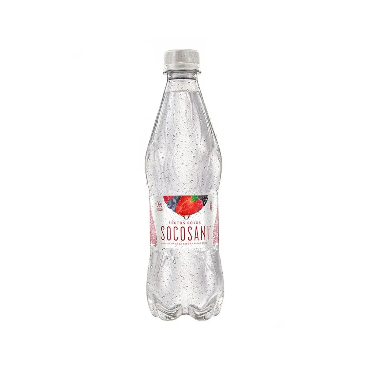 Agua Saborizada Frutos Rojos 500ml Socosani