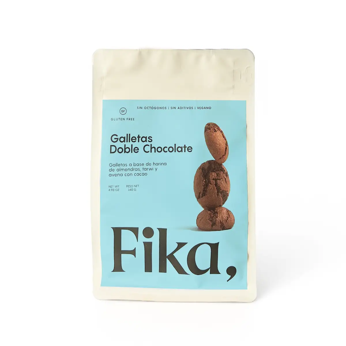 Galletas Doble Chocolate 140gr Fika