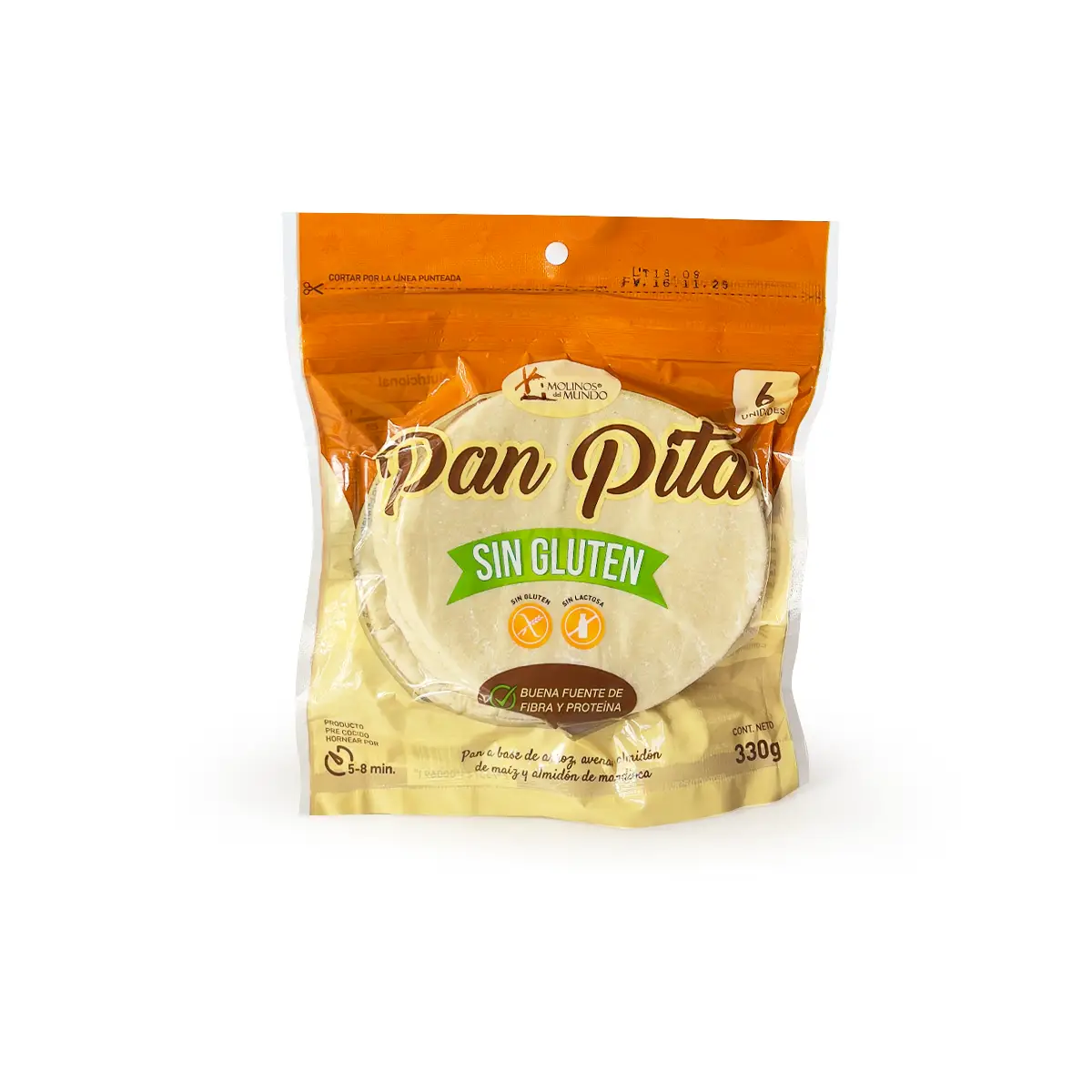 Pan Pita 6unds MolinosDelMundo