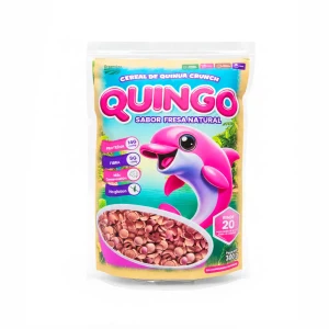 Cereal Quingo C/Fresa 300gr Organdina
