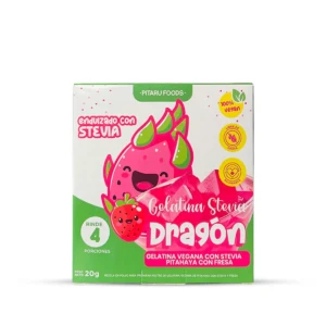 Gelatina de Pitahaya Cero Azucar 20gr PitaruFoods