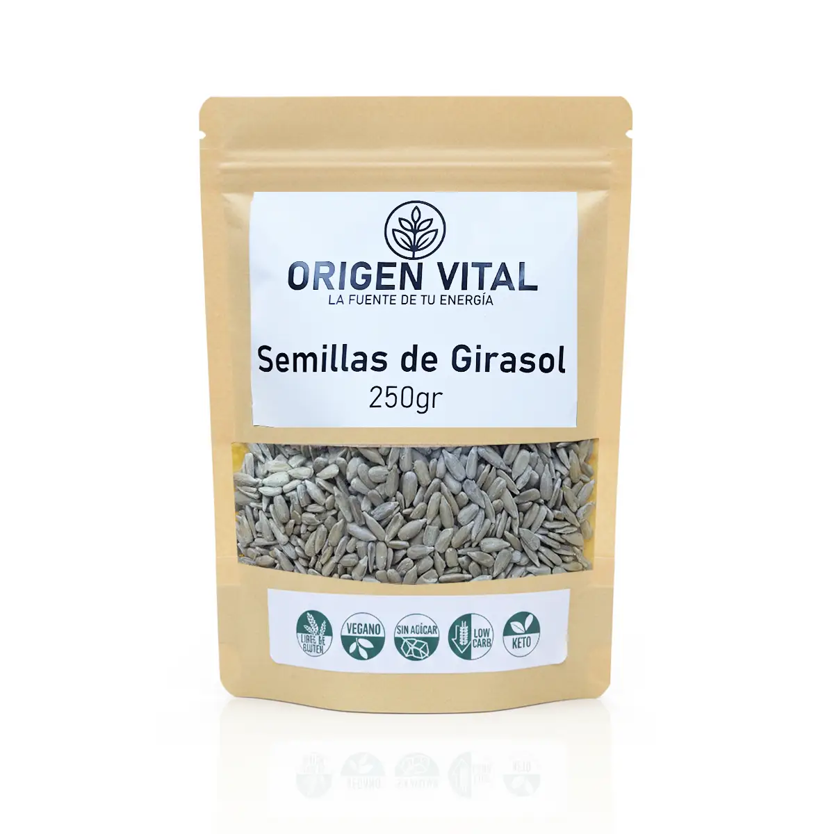 Semillas de Girasol 250gr Origen