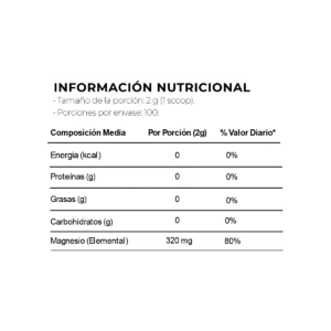 Citrato de magnesio 200gr NaturalEvolution - Imagen 4