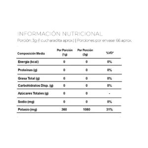 Citrato de potasio 200gr NaturalEvolution - Imagen 4