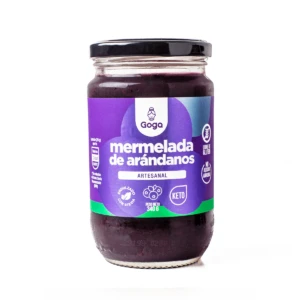 Mermelada de Arandanos C/Stevia 300gr Goga
