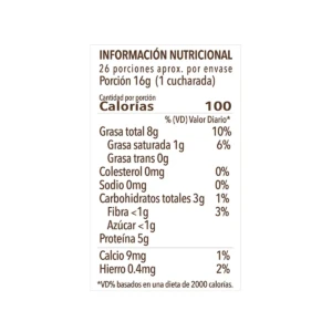 Mantequilla de Mani 100% 410gr LaPurita - Imagen 3