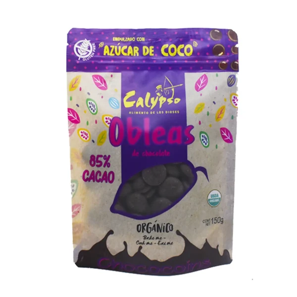 obléas de chocolate