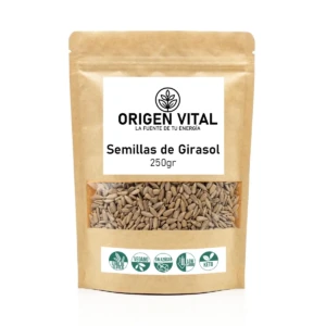 Semillas de Girasol 250gr Origen