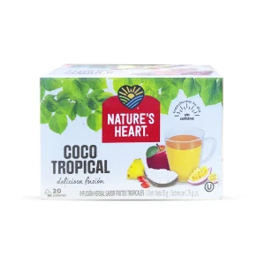 Te de Coco Tropical 20filt NaturesHeart - Imagen 1