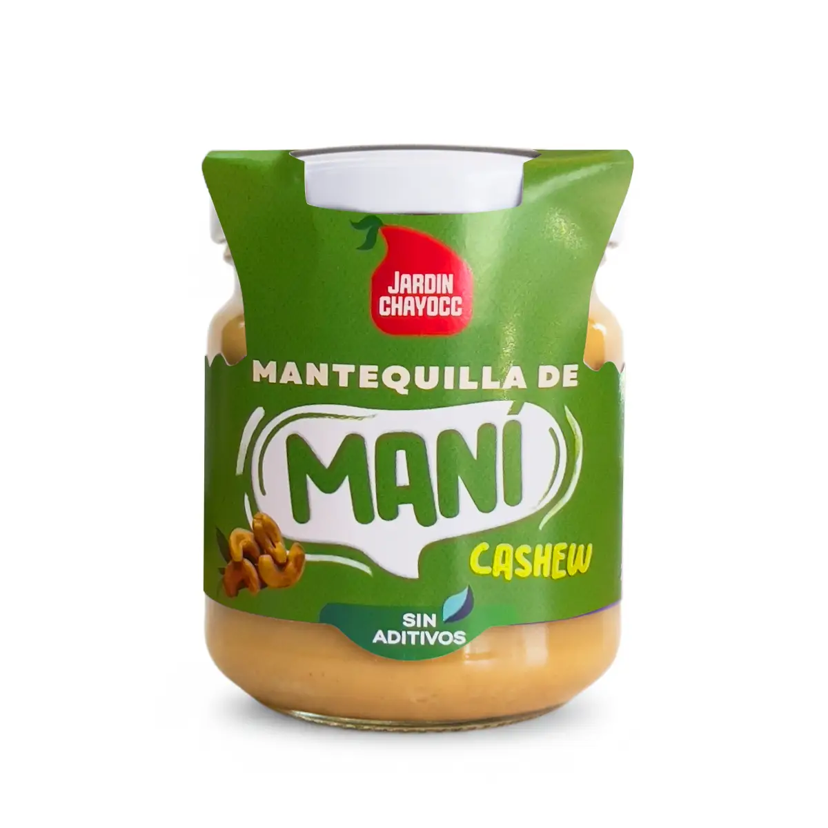 Mantequilla de Maní Cashew 200gr JardinChayocc