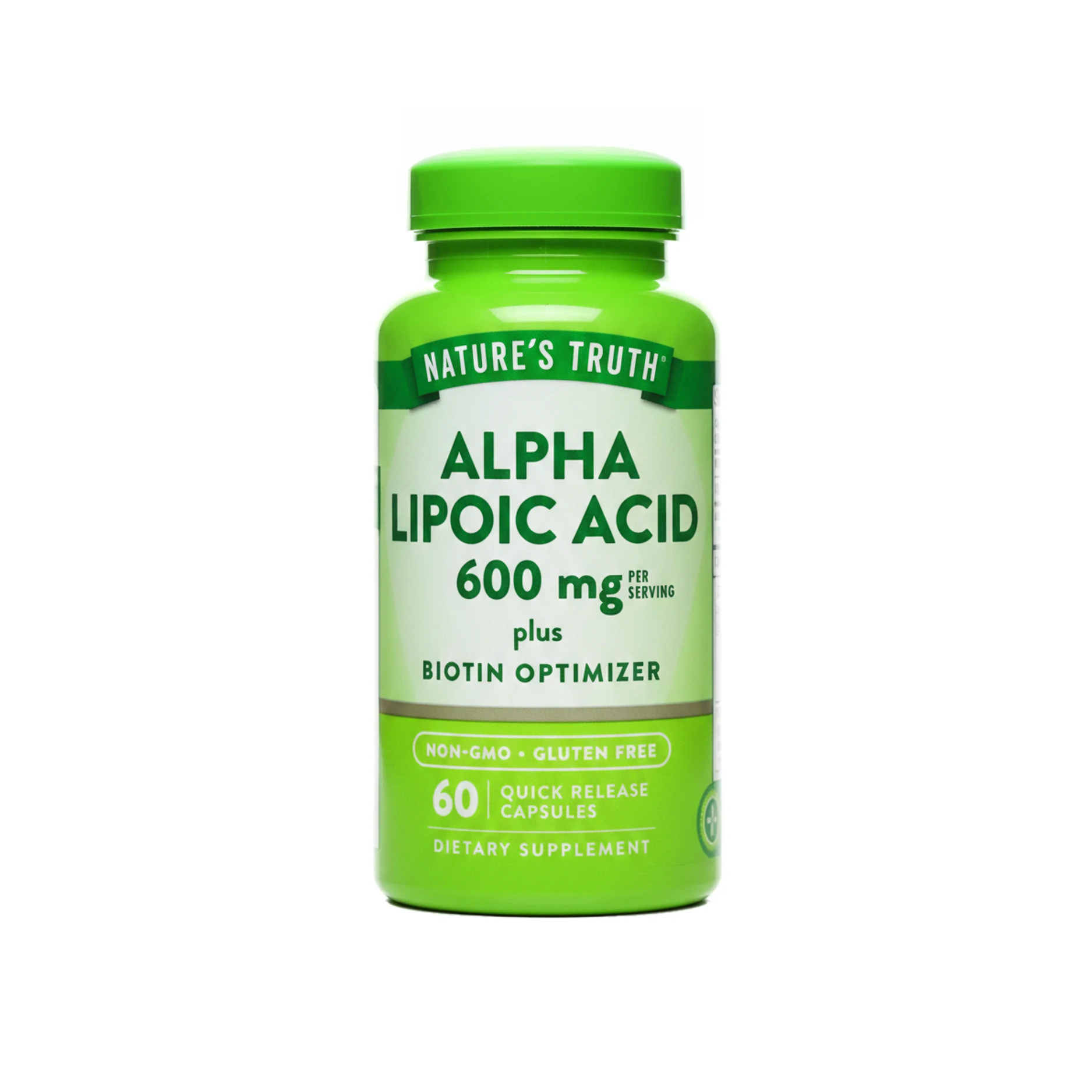 Capsulas de Alpha Lipoico 60caps Natures Truth