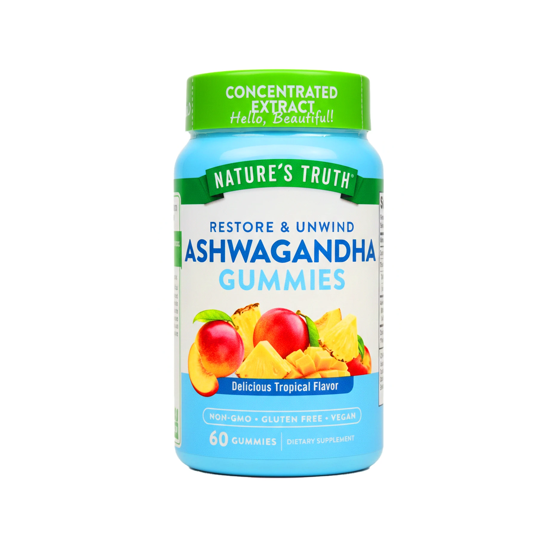 Ashwagandha 60gummies Natures Truth