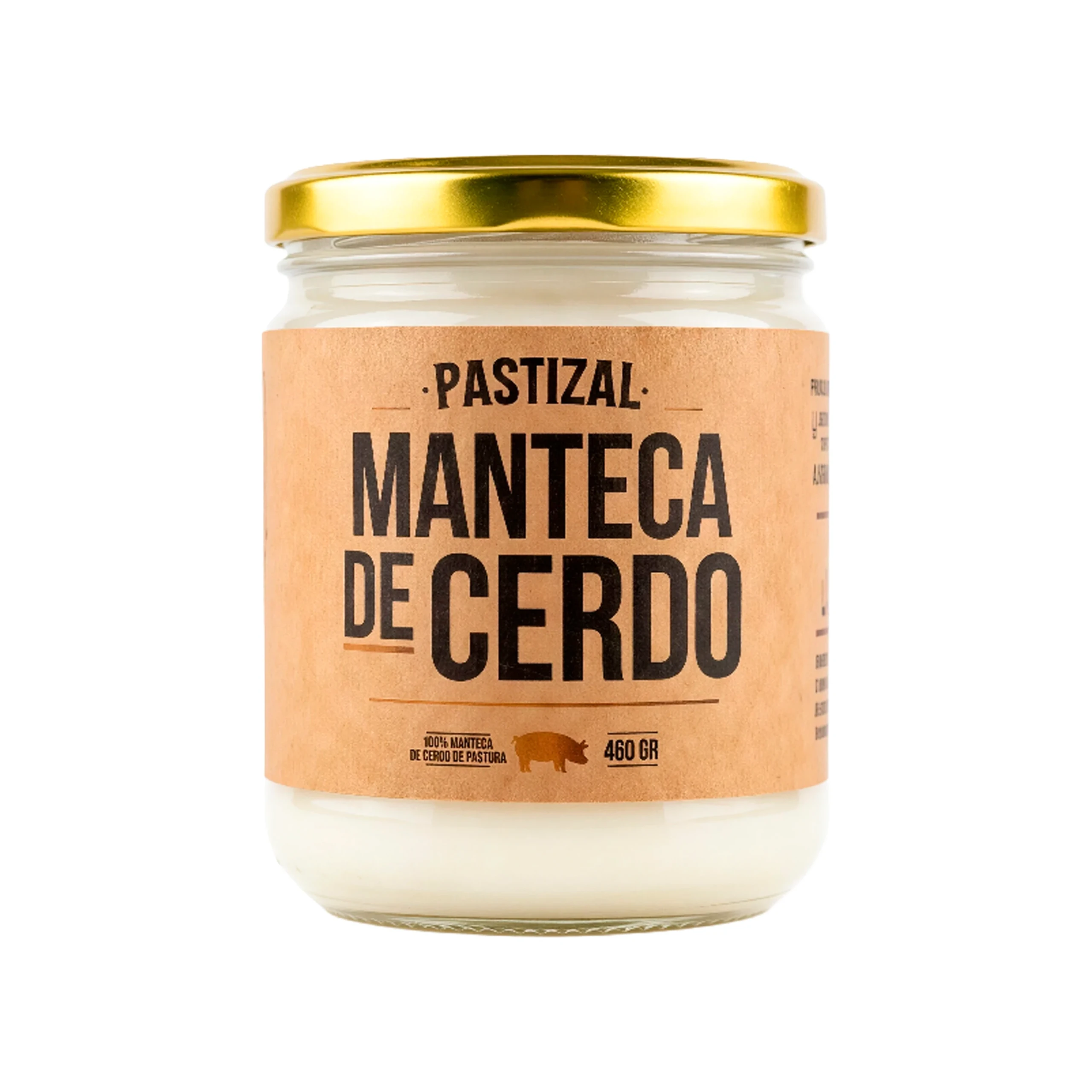 Manteca de Cerdo 460gr Pastizal