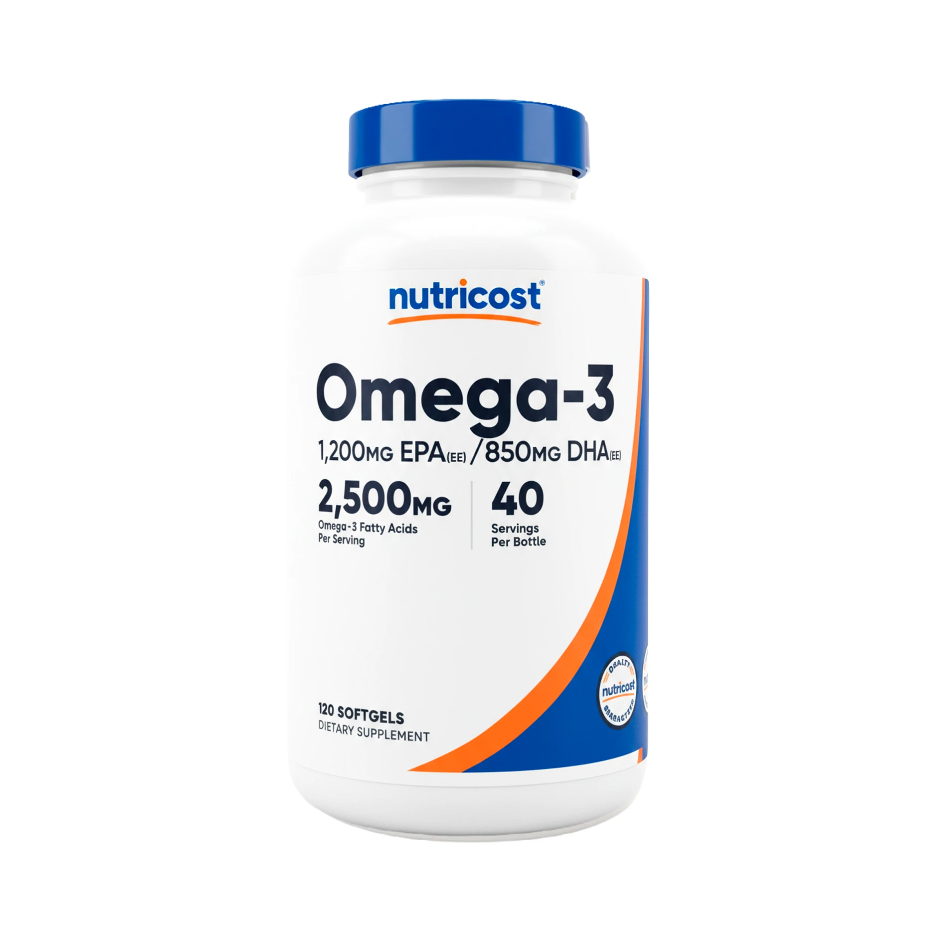 Omega 3 120 Softgels Nutricost