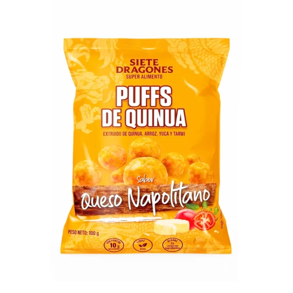 7DRAGONES PUFF DE QUINUA QUESO FRONTAL