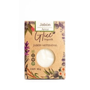 Jabón de Arroz 90gr Glice