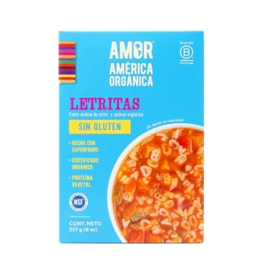 Pasta Andina de Letritas 227gr AmericaOrganica