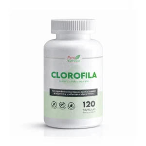 Capsulas de Clorofila 120caps PeruNutrition