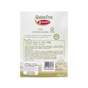 Pasta Fusilli G/F 400gr Granoro - Imagen 4