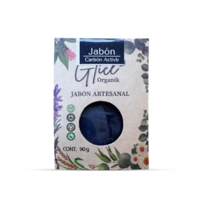 Jabón de Carbón Activado 90gr Glice