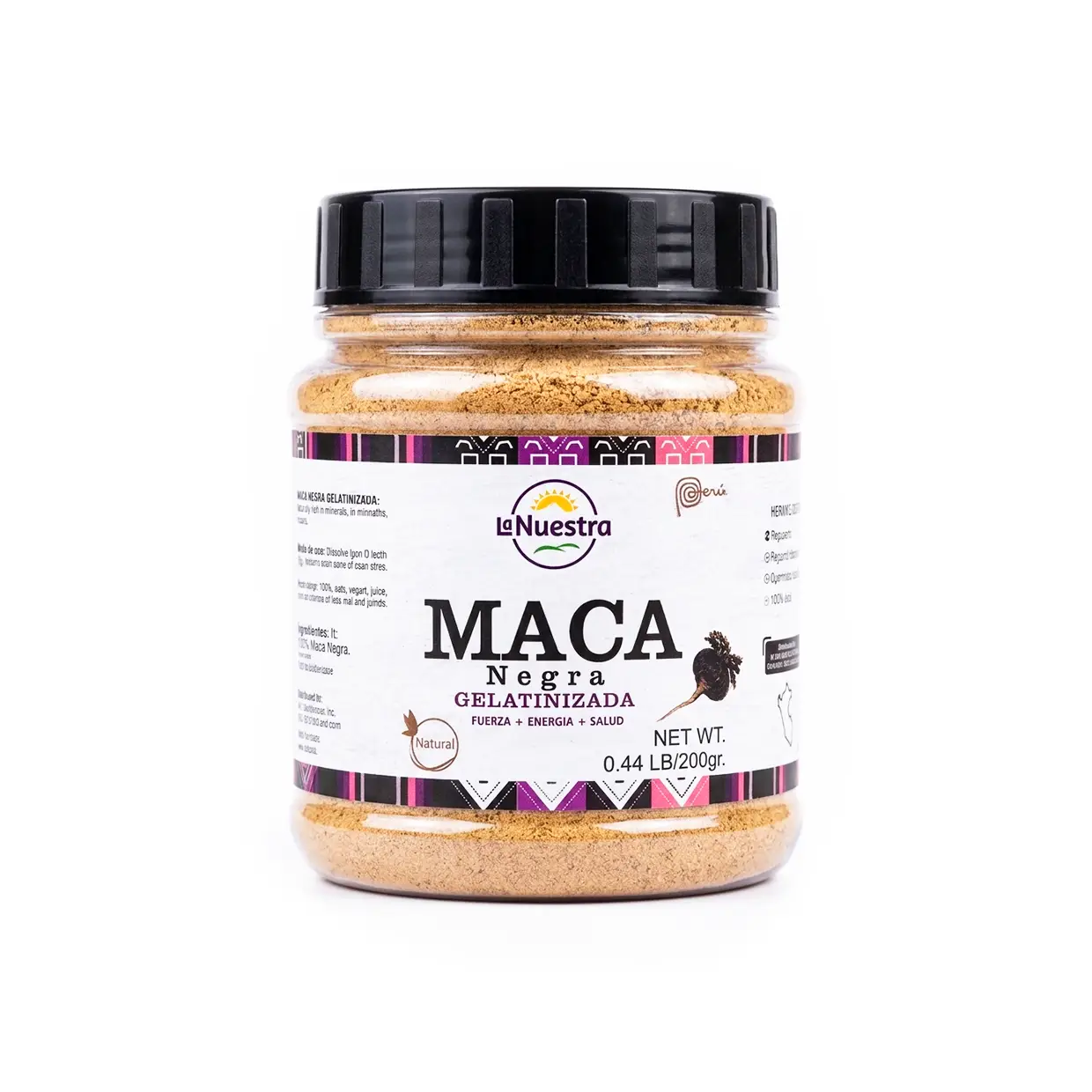 Maca Negra 200gr LaNuestra