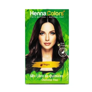 Tinte Negro 68% 60gr HennaColors
