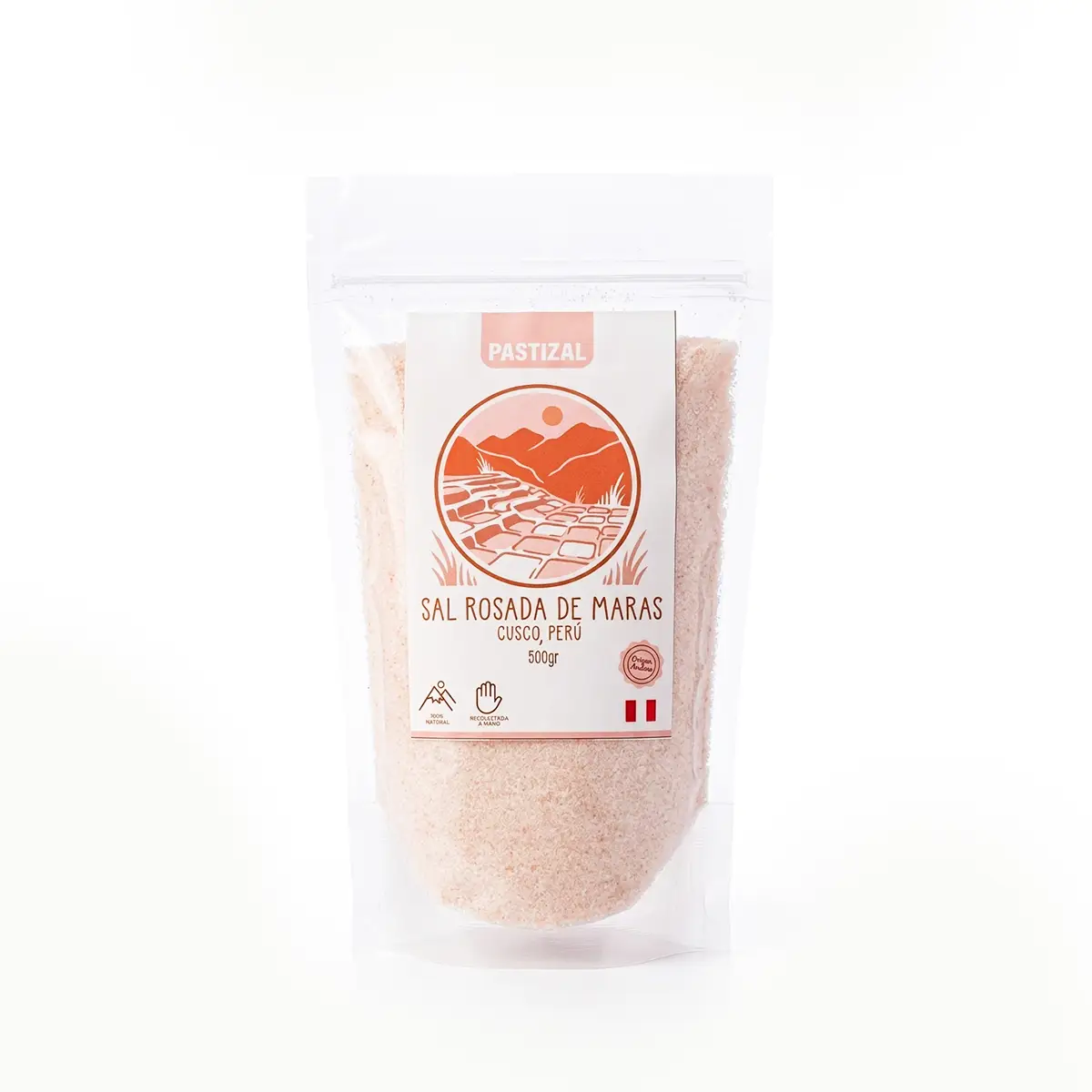 Sal Rosada de Maras 500gr Pastizal