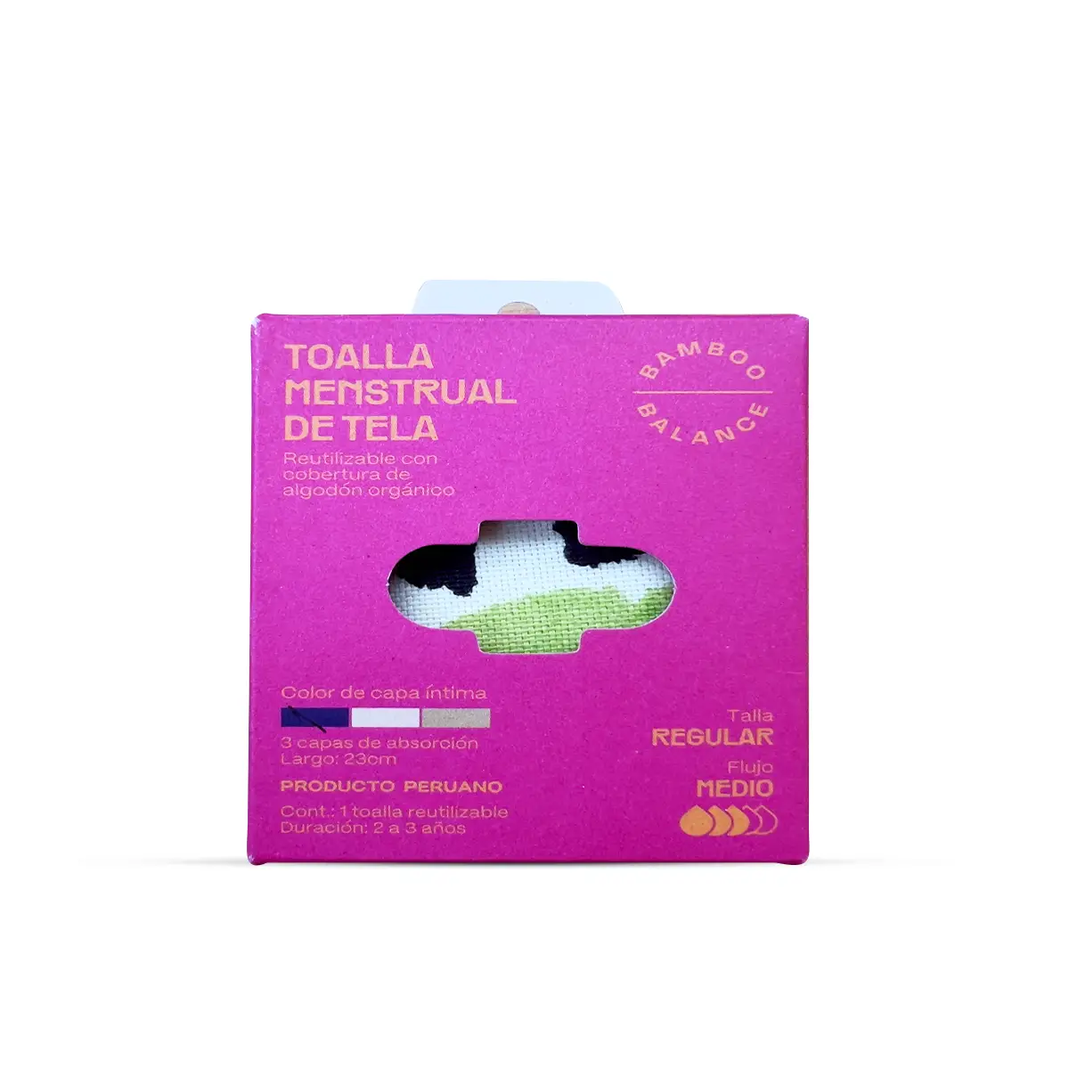 Toalla Higienica Regular BambooBalance