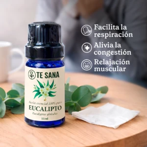 Aceite Esencial Eucalipto 11ml TeSana - Imagen 3