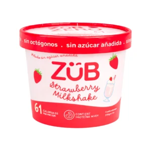 Helado de Fresa 500Gr Zubzero