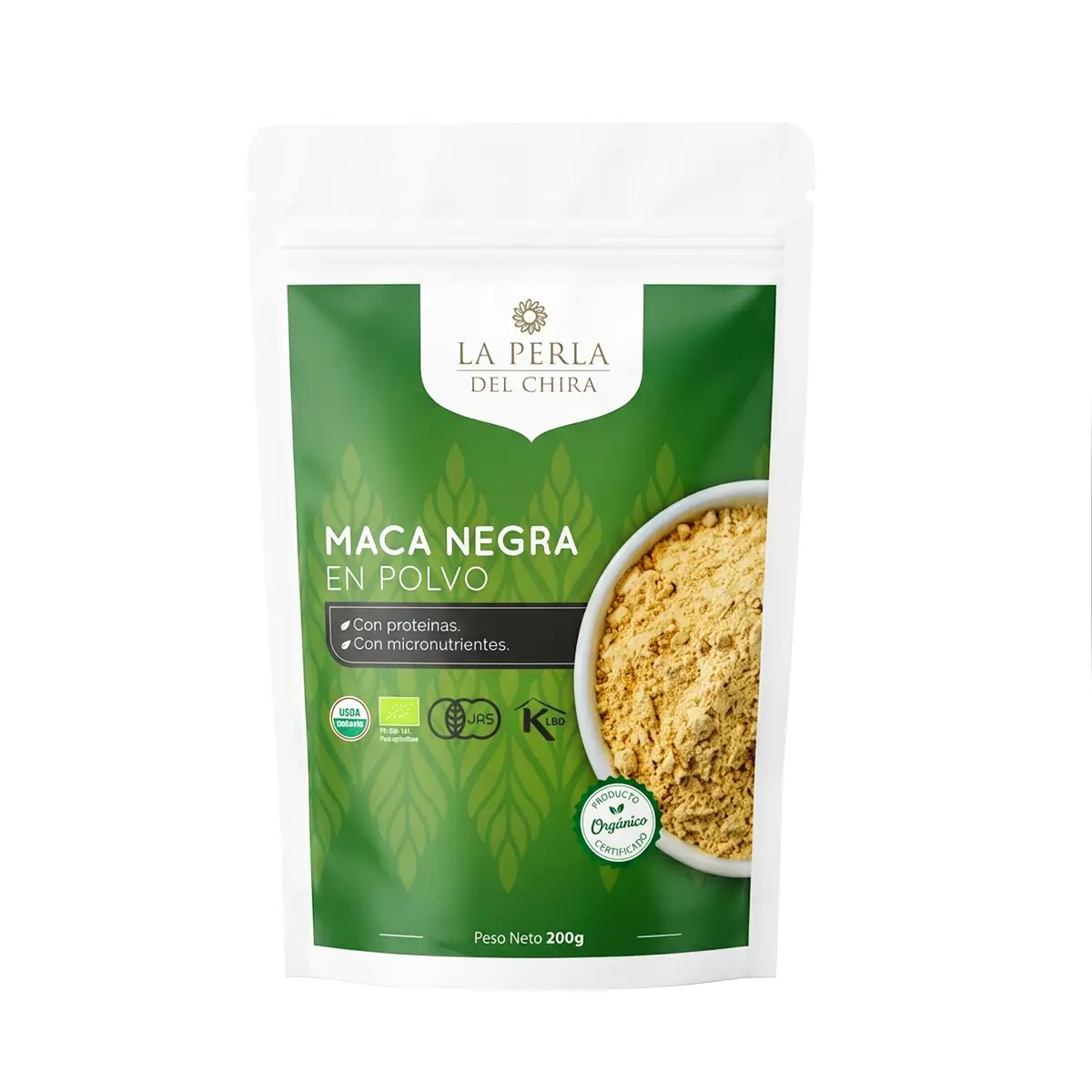 Harina de Maca Negra 200gr LaPerla